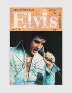 Elvis Monthly Issue No. 324 - 335