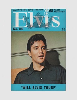 Elvis Monthly Issue No. 109