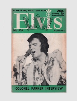 Elvis Monthly Issue No. 156