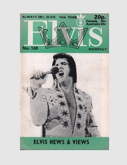 Elvis Monthly Issue No. 168