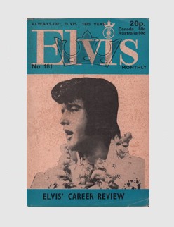 Elvis Monthly Issue No. 181