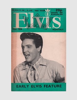 Elvis Monthly Issue No. 184