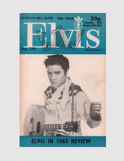 Elvis Monthly Issue No. 189