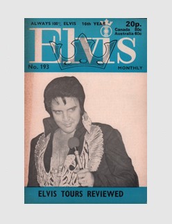Elvis Monthly Issue No. 193