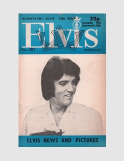 Elvis Monthly Issue No. 201