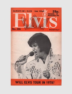 Elvis Monthly Issue No. 206