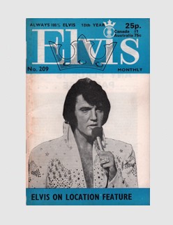 Elvis Monthly Issue No. 209