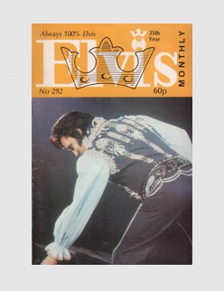 Elvis Monthly Issue No. 292