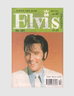 Elvis Monthly Issue No. 381
