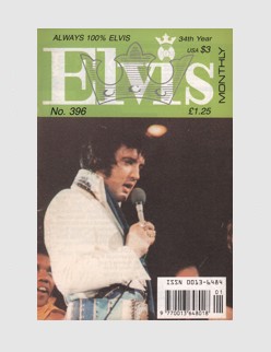 Elvis Monthly Issue No. 396