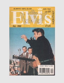 Elvis Monthly Issue No. 399
