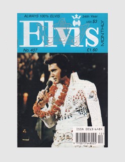Elvis Monthly Issue No. 407