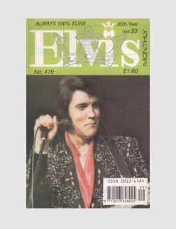 Elvis Monthly Issue No. 416