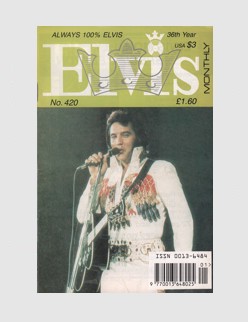 Elvis Monthly Issue No. 420