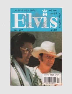 Elvis Monthly Issue No. 427