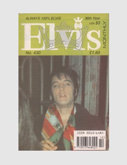 Elvis Monthly Issue No. 430