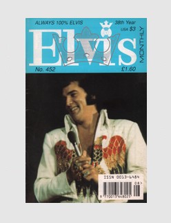 Elvis Monthly Issue No. 452