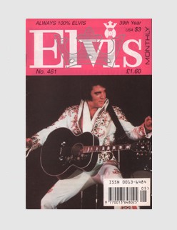 Elvis Monthly Issue No. 461