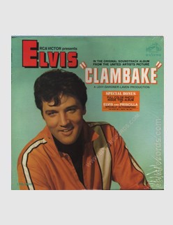 Clambake - LP  (thanks to 'elvisrecords.com')
