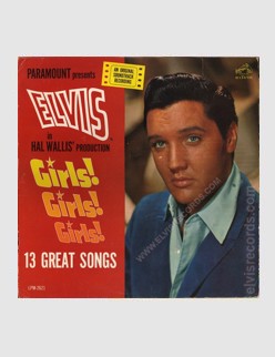 Girls! Girls! Girls! - LP (thanks to 'elvisrecords.com')