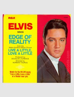 If I Can Dream / Edge Of Reality (thanks to 'elvisrecords.com')