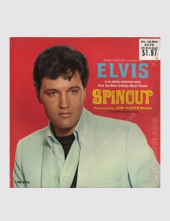 Spinout - LP  (thanks to 'elvisrecords.com')