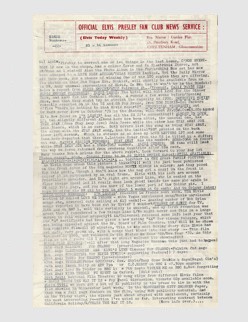 Elvis News Service Weekly Issue No. 22