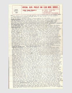 Elvis News Service Weekly Issue No. 23