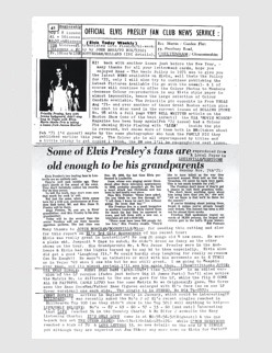 Elvis News Service Weekly Issue No. 41