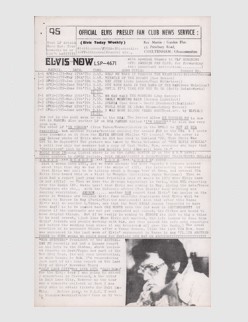 Elvis News Service Weekly Issue No. 45