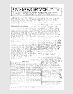 Elvis News Service Weekly Issue No. 52