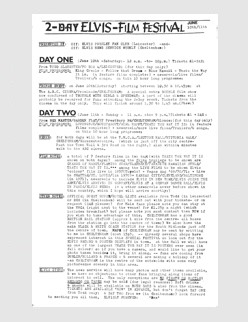 Elvis News Service Weekly Issue No. 58