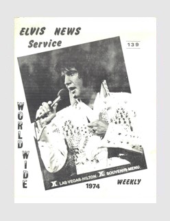 Elvis News Service Weekly Issue No. 139