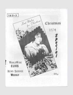 Elvis News Service Weekly Issue No. 182 / 183