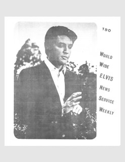Elvis News Service Weekly Issue No. 190