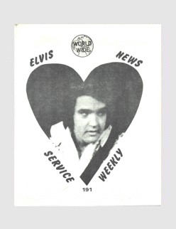 Elvis News Service Weekly Issue No. 191