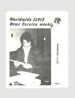 Elvis News Service Weekly Issue No. 193