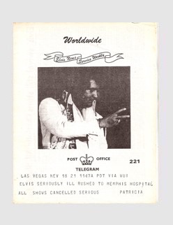 Elvis News Service Weekly Issue No. 221