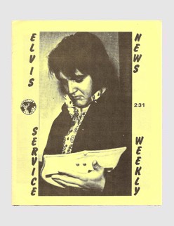 Elvis News Service Weekly Issue No. 231