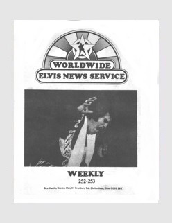 Elvis News Service Weekly Issue No. 252 / 253
