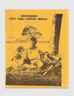 Elvis News Service Weekly Issue No. 321 / 322