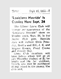 The Gilmer Mirror - September 15 1955