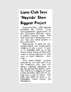 The Gilmer Mirror - September 29 1955