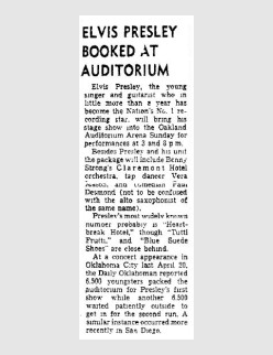 Oakland Tribune - May 31 1956