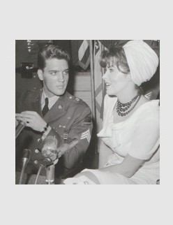 Elvis with Tina Louise