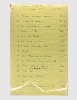 July 30 1970 Rehearsal
