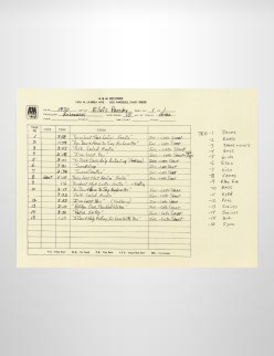 August 9 & 10 1970 Rehearsals