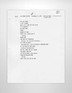 September 2 1974 - Dinner Show - Sound Booth