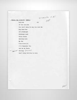 April 24 1975 - Soundboard