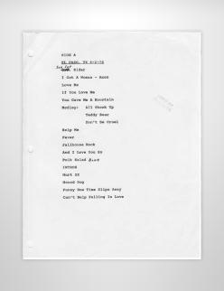 June 2 1976 - Soundboard